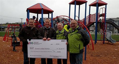 Playground dedication Playground dedication