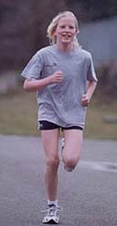 Girl Running 