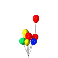 floating balloons 