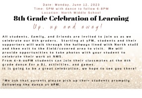  8th Grade Celebration of Learning