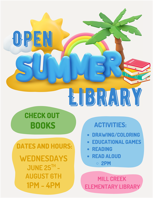 Summer Library Hours