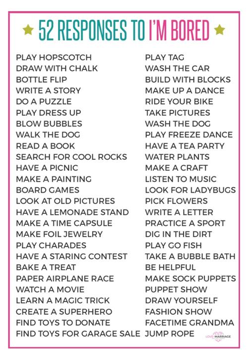 52 responses to I'm Bored 