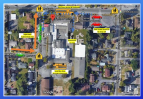  Arrival & Dismissal Map