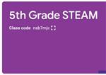 5thGradeSTEAM 
