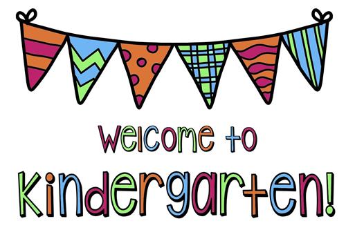 Welcome to kindergarten 