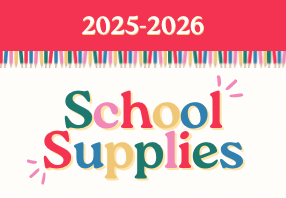 2025-26 School supply list