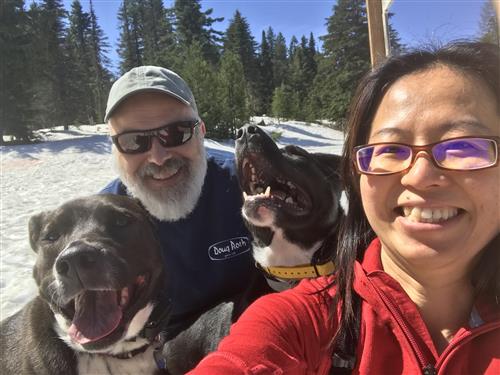 Chiu-Hsin and Tim  