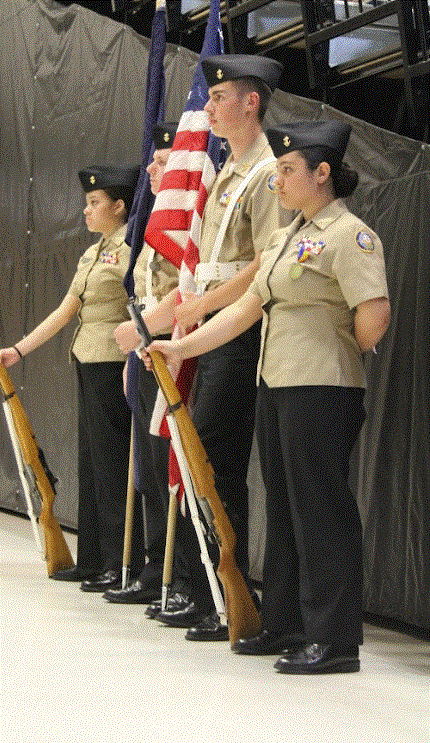 NJROTC Colorguard